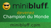 Claude joue au Minibluff