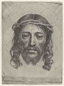 mellan, face, of, christ